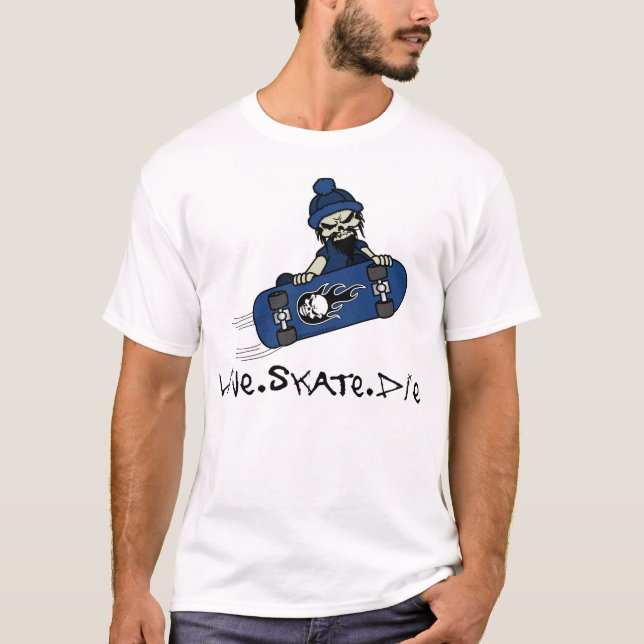Camiseta T-Shirt Skate Vivo (Frente)