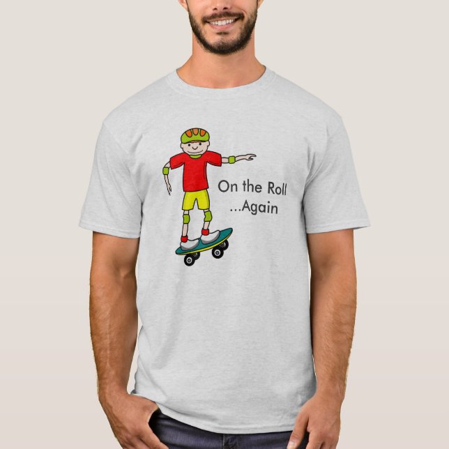 Camiseta T-Shirt (Skateboarder) (Frente)