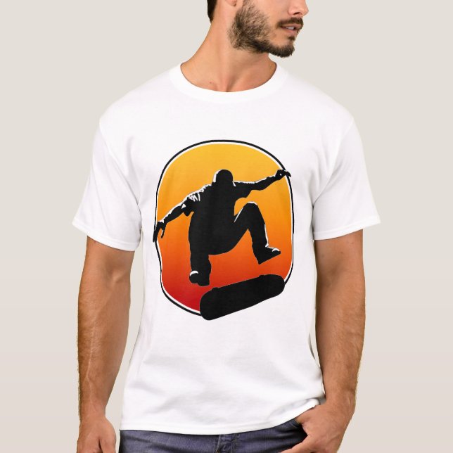 Camiseta T-shirt Skateboarding (Frente)