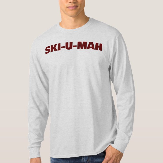 Camiseta T-shirt SKI-U-MAH (Frente)