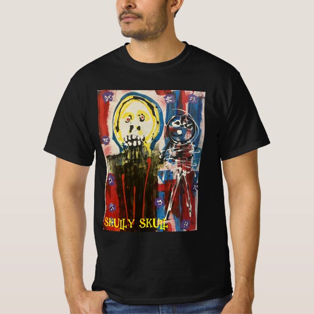 Camiseta T-Shirt Skully Skull (Frente)