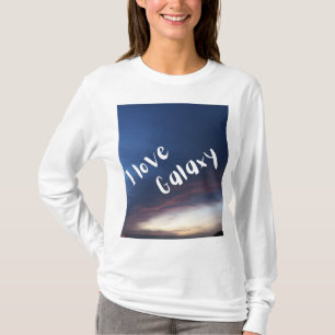 Camiseta T-shirt(sky design)