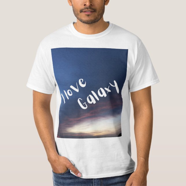 Camiseta T-shirt(sky design) (Frente)
