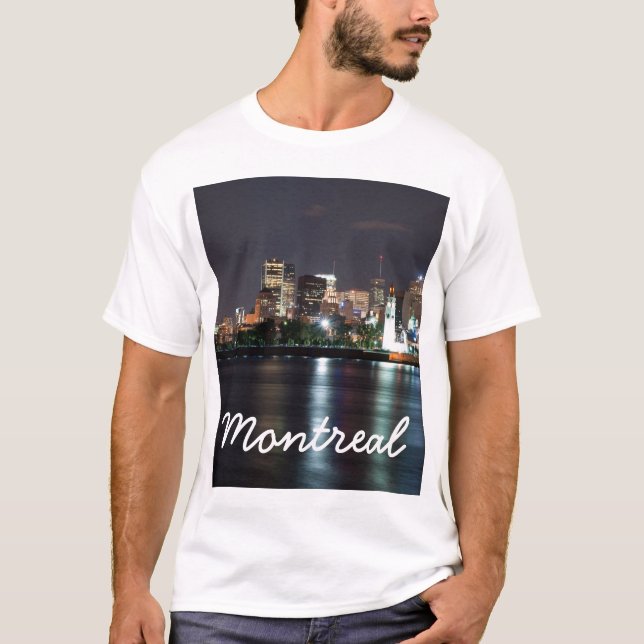 Camiseta T-shirt Sleeved Short de Montreal (Frente)