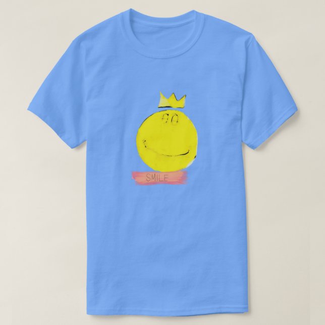 Camiseta T-Shirt SMILE Happy Face (Frente do Design)