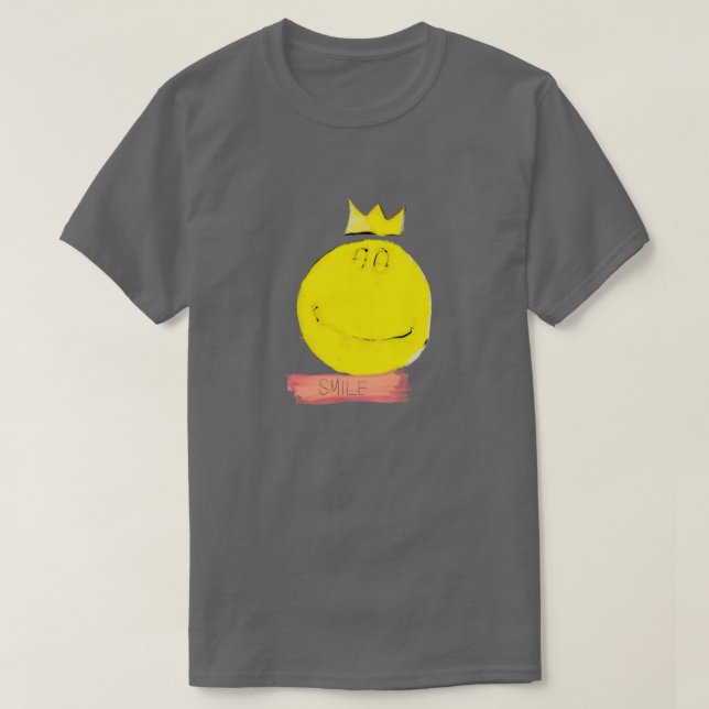 Camiseta T-Shirt SMILE Happy Face (Frente do Design)