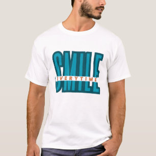 Camiseta T-shirt SMILE TODAS AS VEZES
