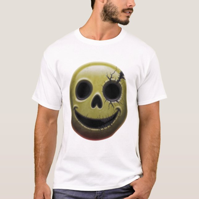 Camiseta T-Shirt Smiley Skull (Frente)