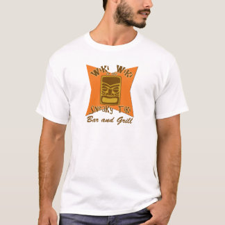Camiseta T-shirt Sneaky do bar e grill de Tiki