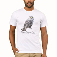 T-Shirt Snowy Owl