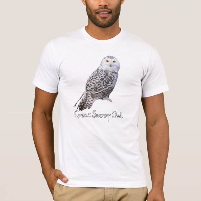 Camiseta T-Shirt Snowy Owl (Frente)