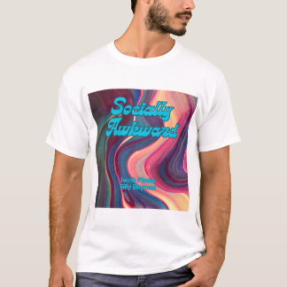 Camiseta T-shirt socialmente estranha