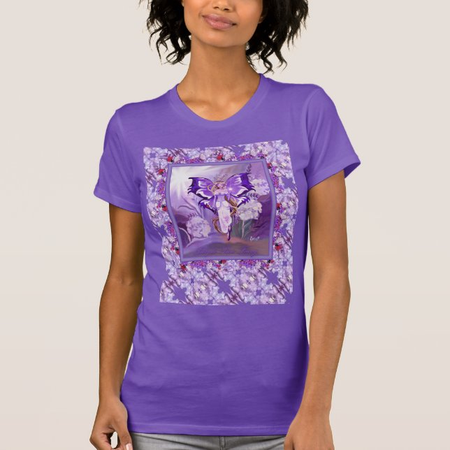 Camiseta T-Shirt Solar Roxo (Frente)