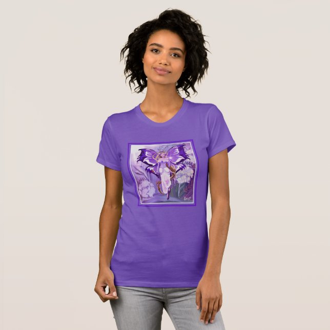 Camiseta T-Shirt Solar Roxo (Frente Completa)