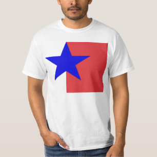 Camiseta T-shirt solitário da estrela