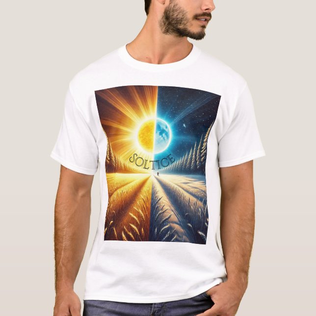Camiseta t-shirt "Solstício" (Frente)