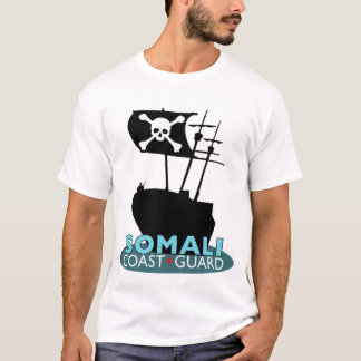 Camiseta T-shirt somaliano da guarda costeira