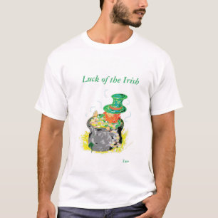Camiseta T-shirt Sorte do Irlandês/ Leprechaun