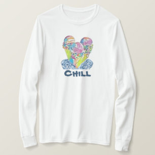 Camiseta T-Shirt Sorvete de arrefecimento