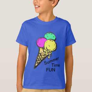 Camiseta T-Shirt sorvete Summer Time