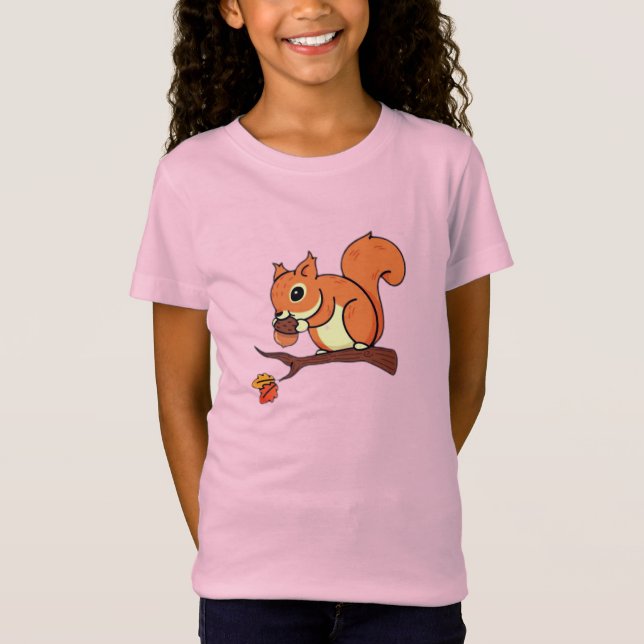 Camiseta T-Shirt Squirrel  (Frente)