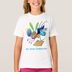 Camiseta T-shirt - Sra. Cintilação Fireflybrarian
