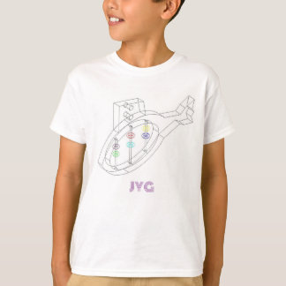 Camiseta T-Shirt Submarino Wireframe