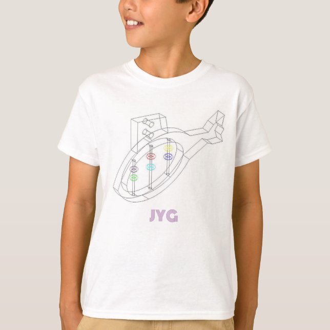 Camiseta T-Shirt Submarino Wireframe (Frente)