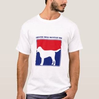 Camiseta T-shirt suíço do cão da montanha da liga principal