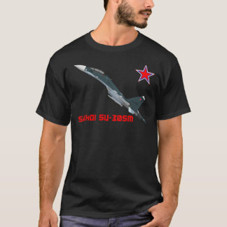 Camiseta T-shirt Sukhoi Su-30SM VKS