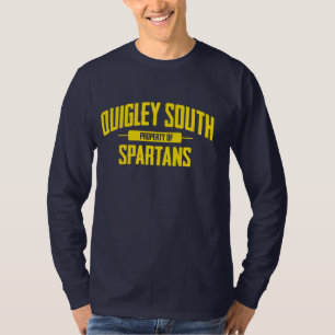 Camiseta T-shirt sul de Quigley Spartans (Capa longa)