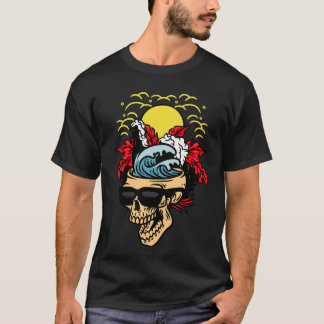 Camiseta T-Shirt Summer é melhor no mar
