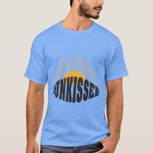 Camiseta T-Shirt Summer Sea Beach Sunset Retro