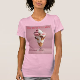 Camiseta T-Shirt Sundae Rosa De Desligado