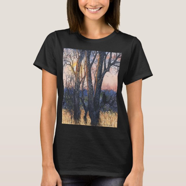 Camiseta T-shirt sundown (Frente)