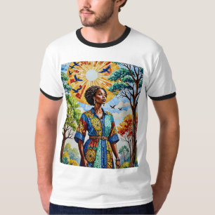 Camiseta T-Shirt Sunlit Mosaic Queen Fall