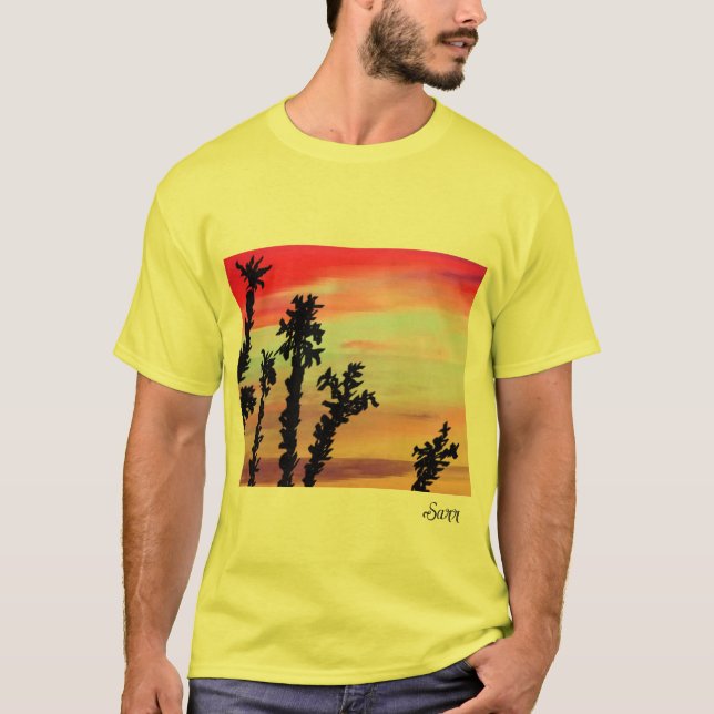 Camiseta T-shirt : Sunset (Frente)