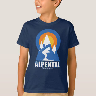 Camiseta T-Shirt Sunset de Esqui Alental