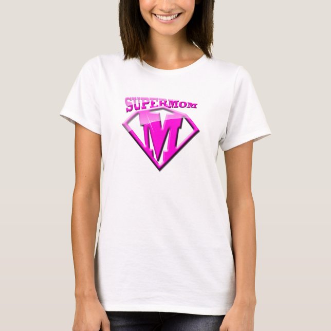 Camiseta T-shirt super da mamã (Frente)
