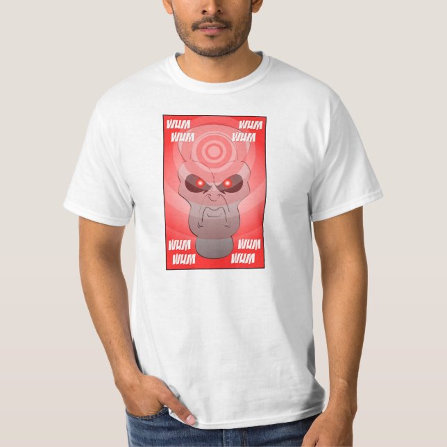 Camiseta T-shirt super de U. Alienígena Fantasma "WUM WUM (Frente)