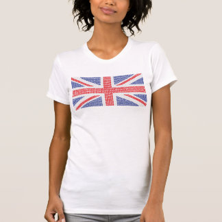 Camiseta T-shirt super de Union Jack dos pontos