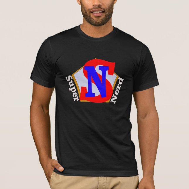 Camiseta T-shirt super do nerd (Frente)