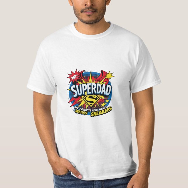 Camiseta T-shirt super-herói (Frente)