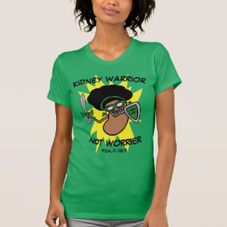 Camiseta T-Shirt Super Herói do Guerreiro Renal de Cartoon 
