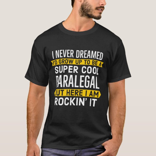 Camiseta T-Shirt Super Legal Presente Assistente (Frente)