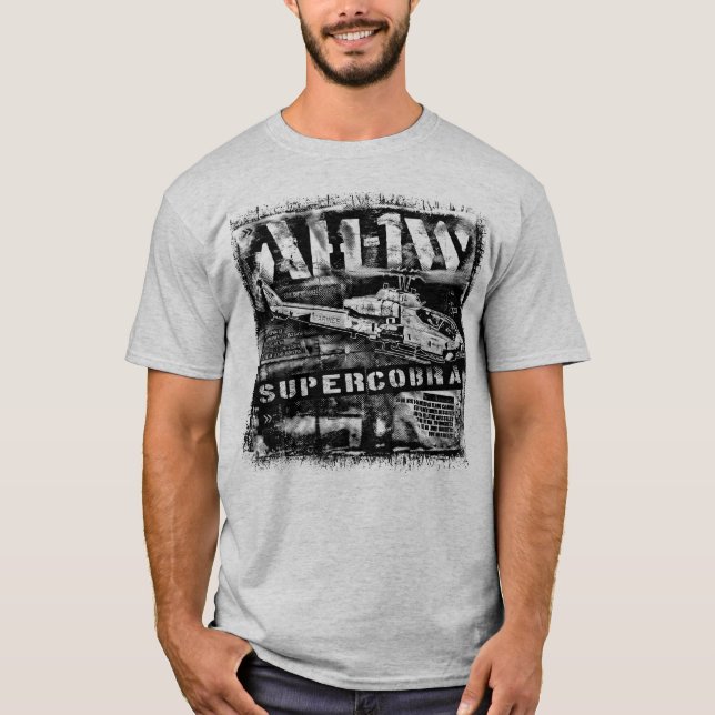 Camiseta T-Shirt SuperCobra AH-1 (Frente)