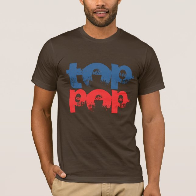 Camiseta T-shirt SUPERIOR do dia dos pais do POP (Frente)