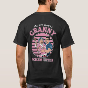 Camiseta T-Shirt Superior do Seletor de Vovó Profissional