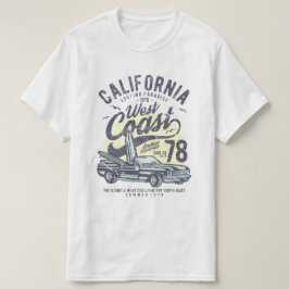 Camiseta T-Shirt Surfing na Costa Oeste