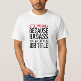 Camiseta T-shirt surpreendente da posição de Badass do